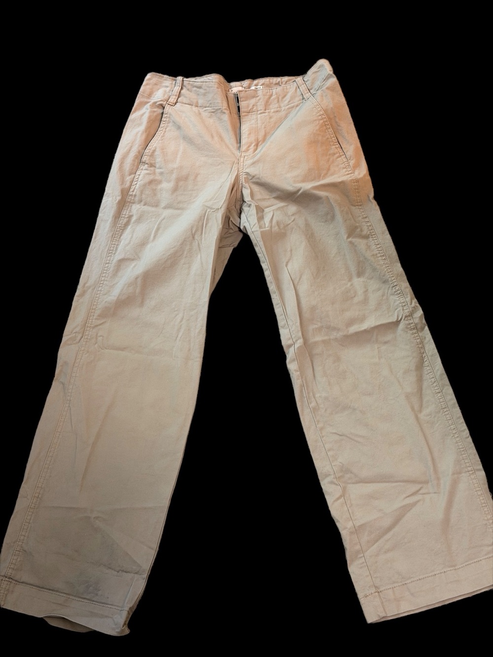 Target Women's Straight-Leg Pants in Light Tan
